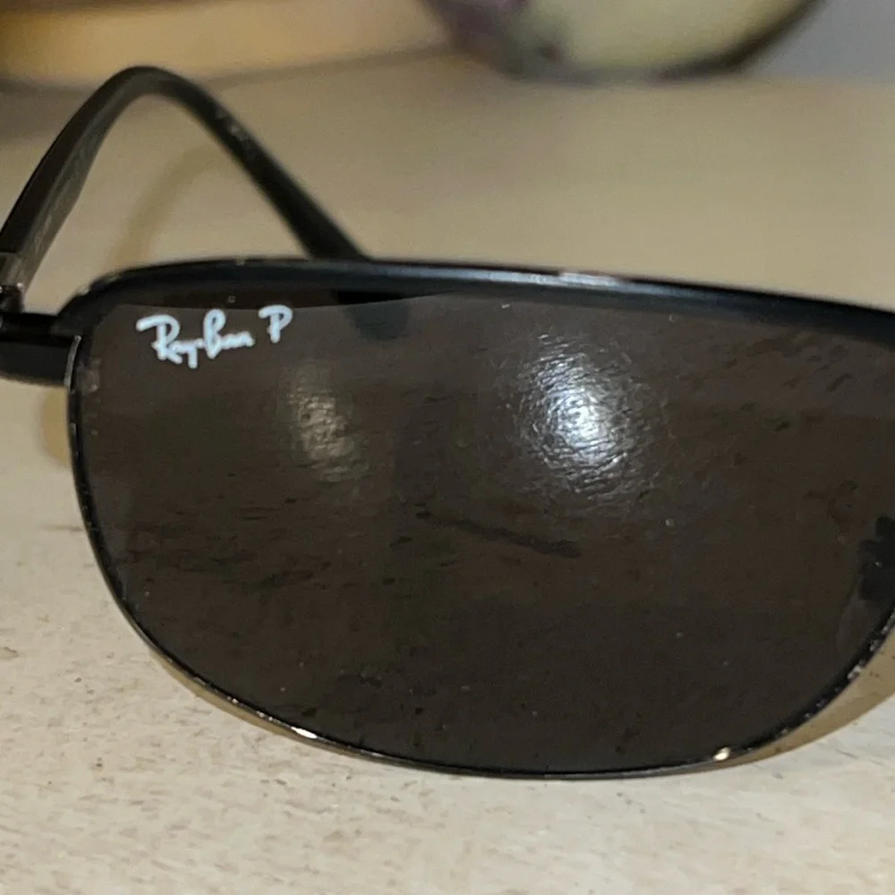 Ray-Ban Black Sunglasses Chromance 186/k8 60-16 140 3P